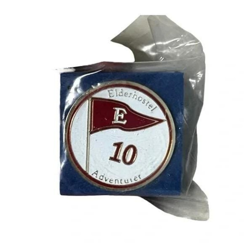 Elderhostel 10 Adventurer Lapel Vest Hat Pin New A36